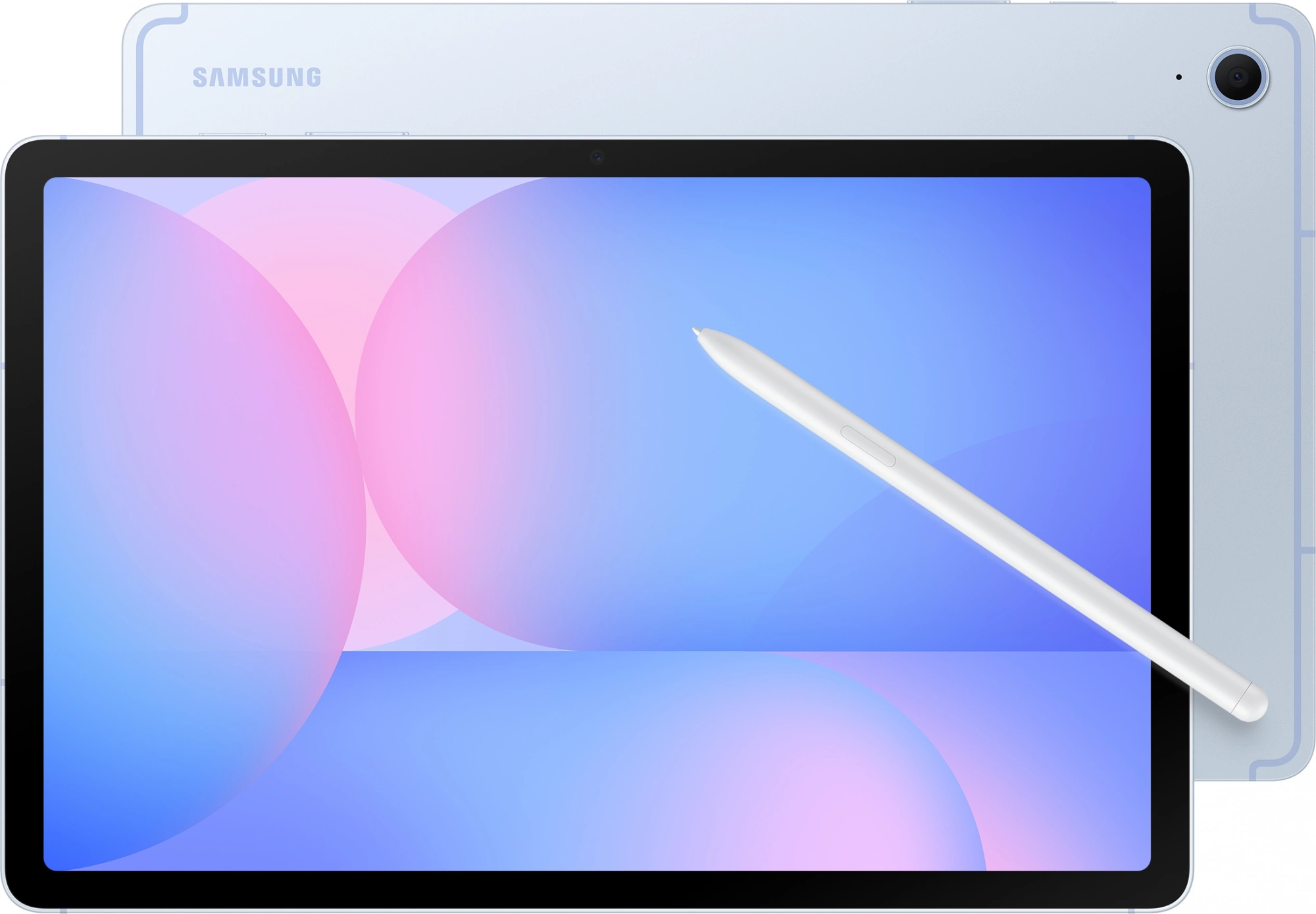 Планшет Samsung Galaxy Tab S10 FE 1580 (2.9) 8C RAM12Gb ROM256Gb 10.9" TFT 2304x1440 5G 1Sim eSIM Android 15 голубой 13Mpix 12Mpix BT WiFi microSD 1Tb 8000mAh