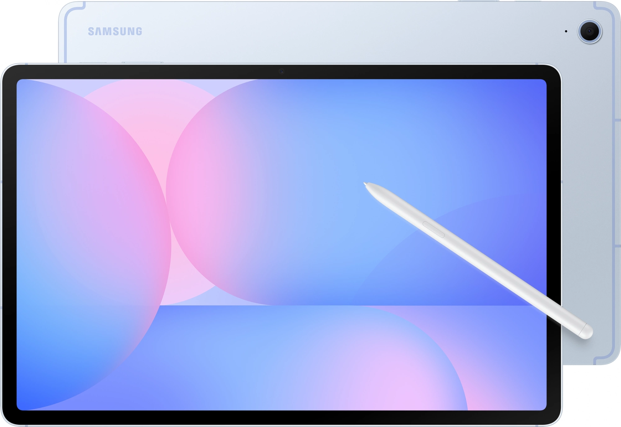 Планшет Samsung Galaxy Tab S10 FE+ 1580 (2.9) 8C RAM12Gb ROM256Gb 13.1" TFT 2880x1800 5G 1Sim eSIM Android 15 голубой 13Mpix 12Mpix BT WiFi microSD 1Tb 10090mAh