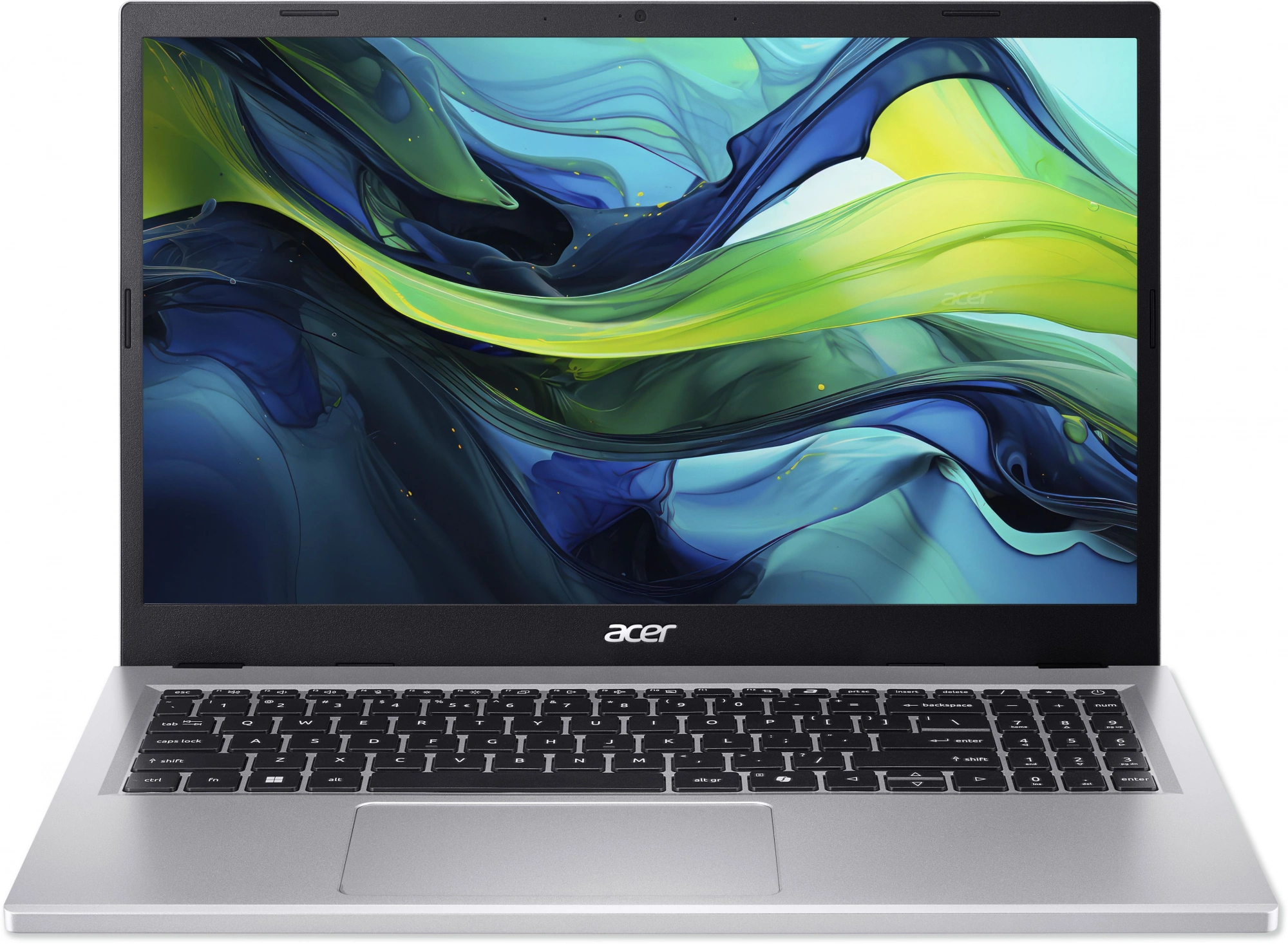 Ноутбук Acer Aspire Go AG15-41P-R4XX Ryzen 7 7735HS 16Gb SSD1Tb AMD Radeon 680M 15.6" IPS FHD (1920x1080) без ОС silver WiFi BT Cam (NX.J7FCD.001)