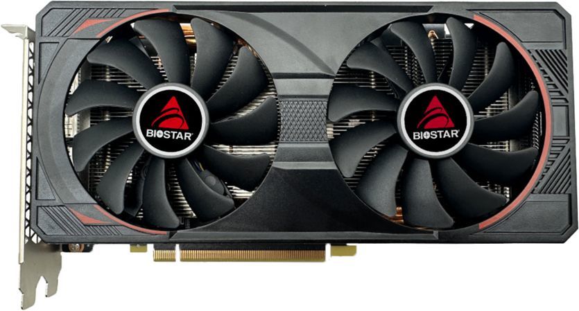 Видеокарта Biostar PCI-E 4.0 RTX3060Ti-LHR NVIDIA GeForce RTX 3060Ti 8Gb 256bit GDDR6 1410/14000 HDMIx1 DPx3 HDCP Ret