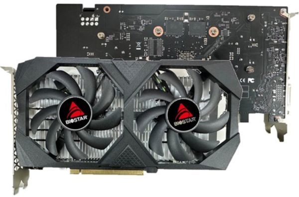 Видеокарта Biostar PCI-E 4.0 RTX3050-6G NVIDIA GeForce RTX 3050 6Gb 96bit GDDR6 1042/14000 HDMIx1 DPx3 HDCP Ret