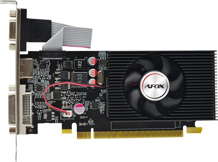 Видеокарта Afox PCI-E 2.0 AF730-2048D3L6 NVIDIA GeForce GT 730 2Gb 128bit GDDR3 700/1333 DVIx1 HDMIx1 CRTx1 HDCP Ret low profile