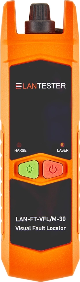 Детектор повреждений Lanmaster LAN-FT-VFL/M-30 оранжевый/черный