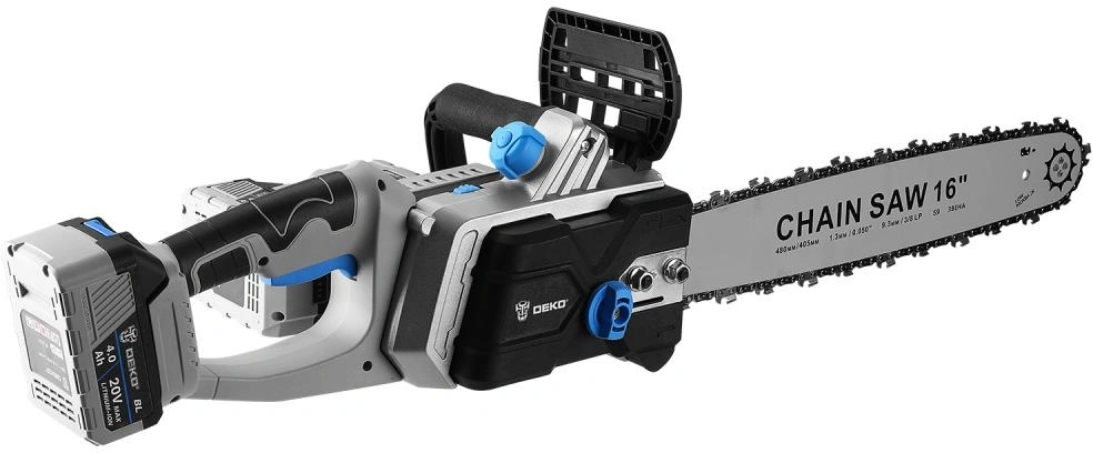 Цепная пила Deko DKCHS 40 PRO аккум. 40Вт дл.шины:16" (40cm) 2аккум. 4Ач ЗУ (083-2002)