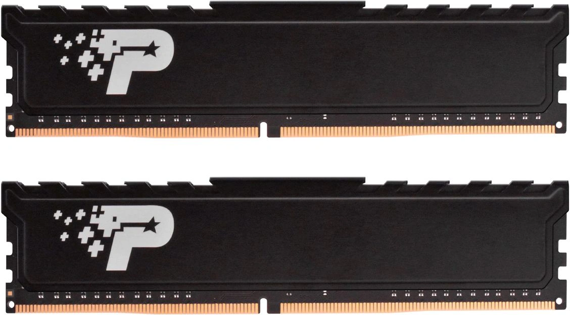 Память DDR4 2x32GB 3200MHz Patriot PSP464G3200KH1 Signature Premium RTL PC4-25600 CL22 DIMM 288-pin 1.2В kit dual rank с радиатором Ret