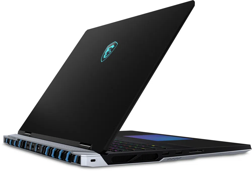 Ноутбук MSI Titan 18 HX AI A2XWJG-206RU Core Ultra 9 285HX 64Gb SSD4Tb NVIDIA GeForce RTX 5090 24Gb 18" IPS UHD+ (3840x2400) Windows 11 Home black WiFi BT Cam (9S7-182421-206)