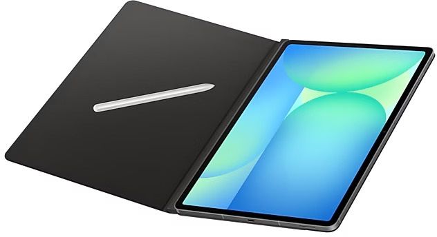 Чехол Samsung для Samsung Galaxy Tab S10 FE+ Smart Book Cover поликарбонат/полиуретан черный (EF-BX620PBEGRU)