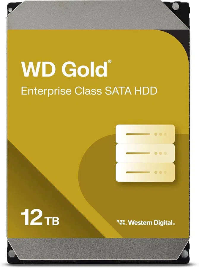 Жесткий диск WD SATA-III 12TB WD122KRYZ Server Gold 512E (7200rpm) 512Mb 3.5"