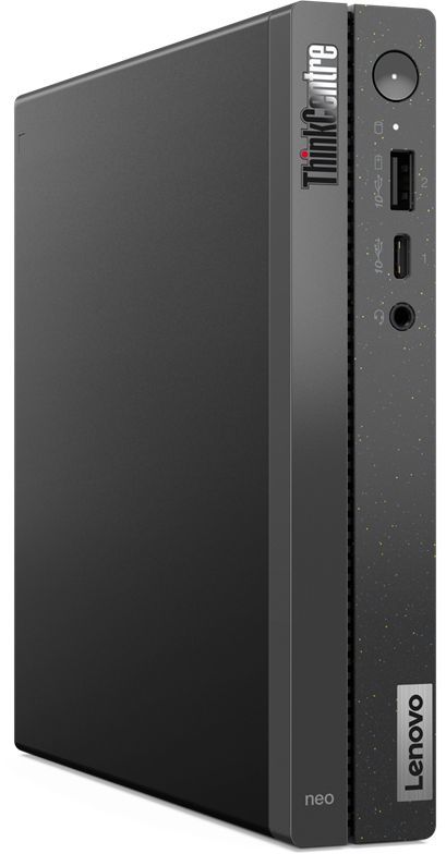 Неттоп Lenovo ThinkCentre Neo 50q Gen 4 i3 1215U (1.2) 8Gb SSD256Gb UHDG без ОС GbitEth WiFi BT 65W kb мышь клавиатура черный (12LN003KUM)