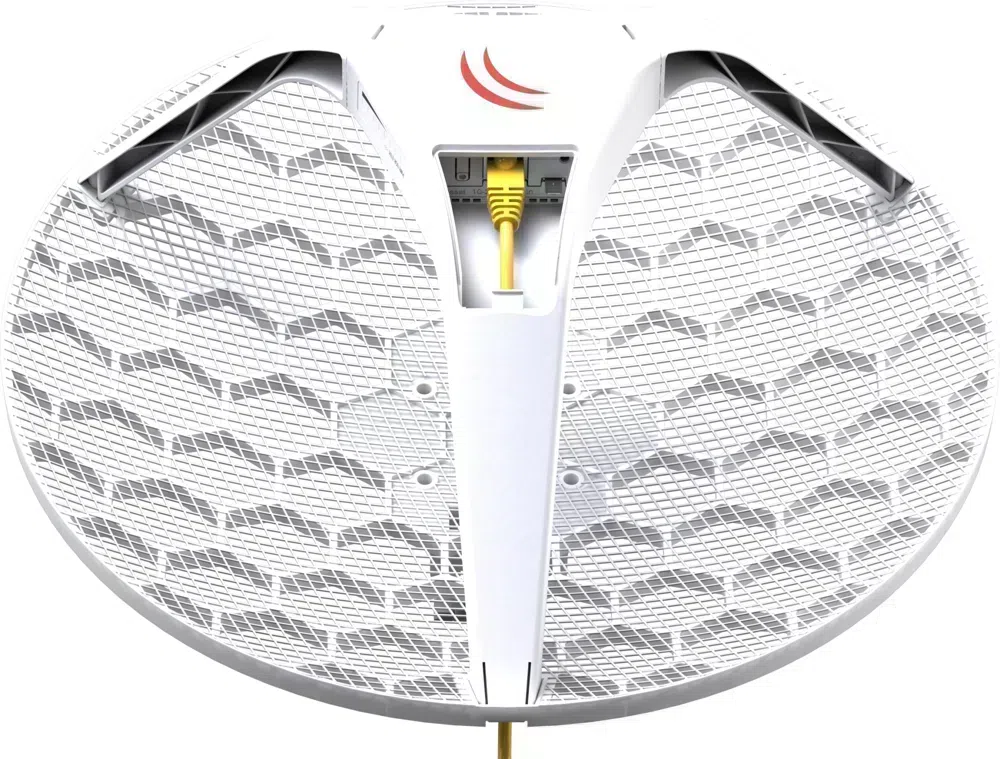Точка доступа MikroTik LHG 5 (RBLHG5KIT) N300 10/100BASE-TX белый (упак.:3шт)
