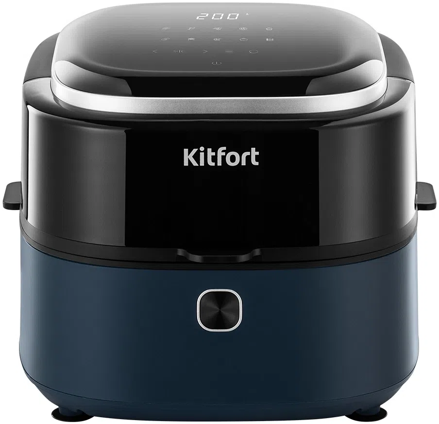 Аэрогриль Kitfort КТ-2294 7л 1350Вт зеленый/черный