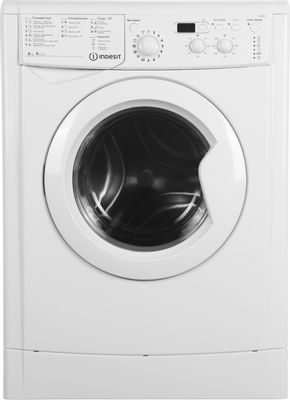 Стиральная машина Indesit EcoTime IWSD 6105 (CIS).L класс: A загр.фронтальная макс.:6кг белый