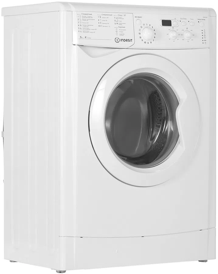 Стиральная машина Indesit IWSD 51051 CIS класс: A загр.фронтальная макс.:5кг белый