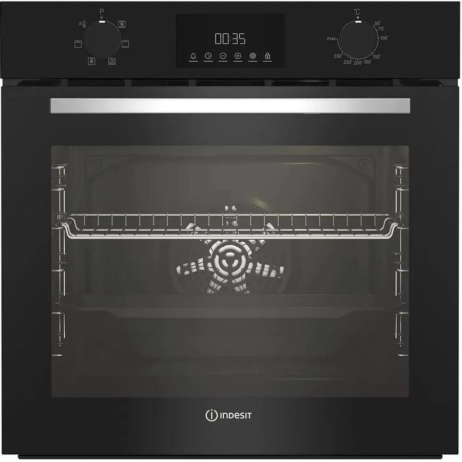 Духовой шкаф Электрический Indesit IFE 3644 BL черный