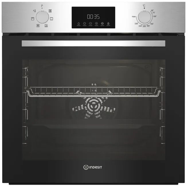 Духовой шкаф Электрический Indesit IBFTE 3644 IX нержавеющая сталь/серебристый