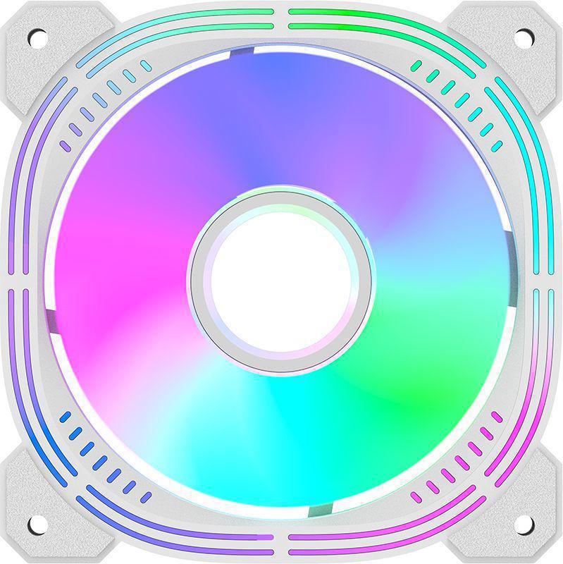 Вентилятор для корпуса Formula Nulight 12 RGB 120х120x25 белый 3-pin 4-pin (Molex) 19.06дБ (NULIGHT 12WH FR) Ret