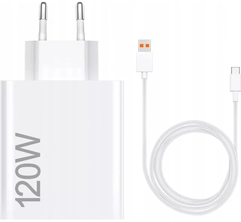 Сетевое зар./устр. Xiaomi 120W HyperCharge Combo (Type-A) EU 120W 6A (PD+QC) USB универсальное белый (BHR9462EU)