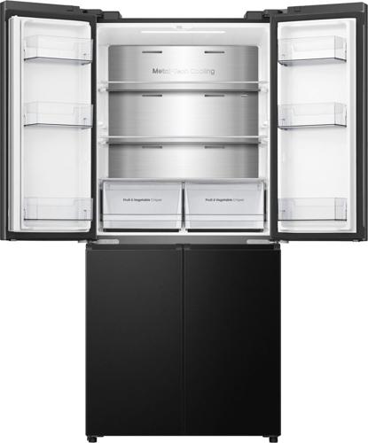 Холодильник Hisense RQ5P470SAF1 3-хкамерн. черный инвертер