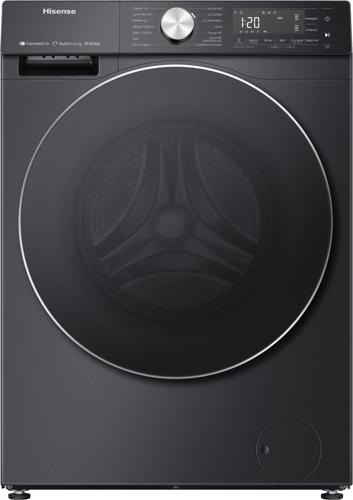 Стиральная машина Hisense WD5S1045BB пан.англ. класс: A загр.фронтальная макс.:10.5кг (с сушкой) черный инвертер