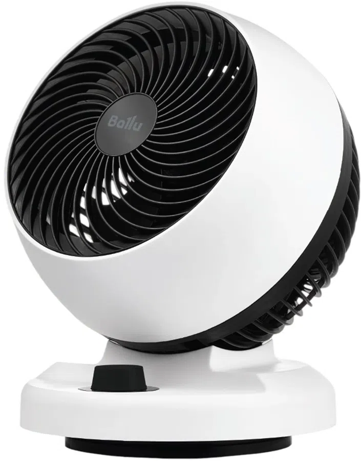 Вентилятор настольный Ballu BFT-135W 35Вт скоростей:3 белый/черный (упак.:1шт)