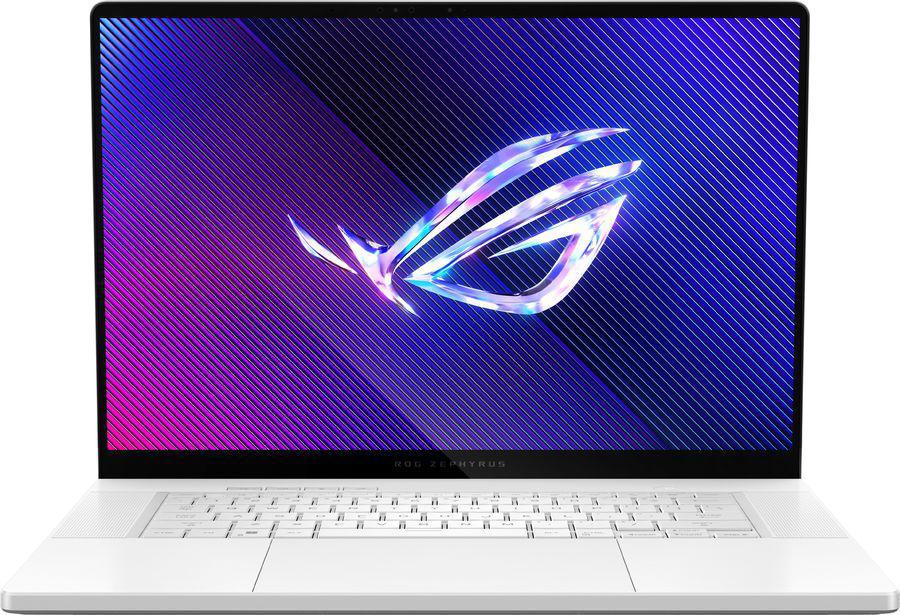 Ноутбук Asus ROG Zephyrus G16 GU605CX-QR077W Core Ultra 9 285H 64Gb SSD1Tb NVIDIA GeForce RTX 5090 24Gb 16" OLED 2.5K (2560x1600) Windows 11 Home white WiFi BT Cam (90NR0M66-M00420)