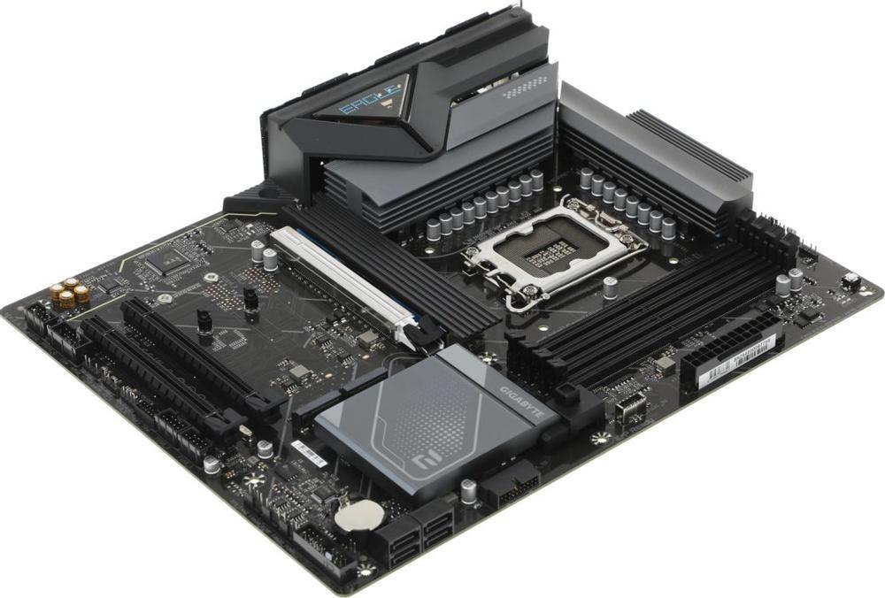 Материнская плата Gigabyte B860 EAGLE WIFI6E Soc-1851 Intel B860 4xDDR5 ATX AC`97 8ch(7.1) 2.5Gg RAID+HDMI+DP