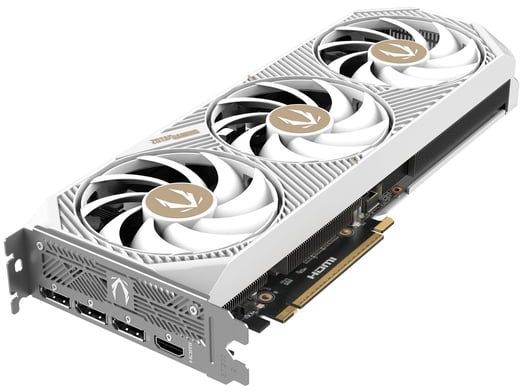 Видеокарта Zotac PCI-E 5.0 RTX 5070 AMP WHITE ED NVIDIA GeForce RTX 5070 12Gb 192bit GDDR7 2587/28000 HDMIx1 DPx3 HDCP Ret