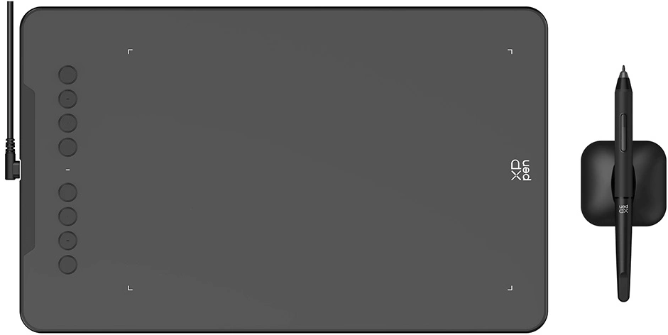 Графический планшет XPPen Deco 01 V3 USB черный