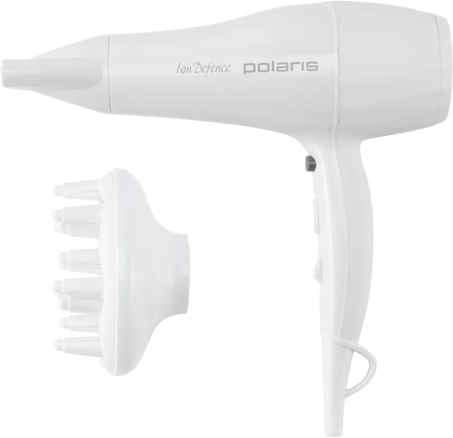 Фен Polaris PHD 2250TDi 2200Вт белый