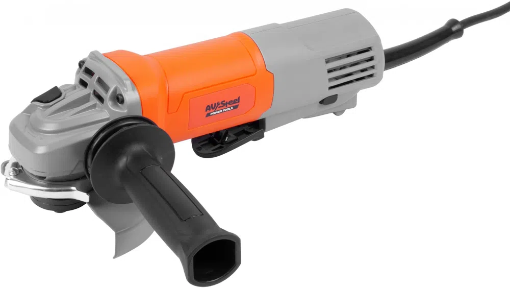 Углошлифовальная машина Av Steel AV-AG 125/1300 S 1300Вт 11000об/мин рез.шпин.:M14 d=115/125мм (AV-962111)