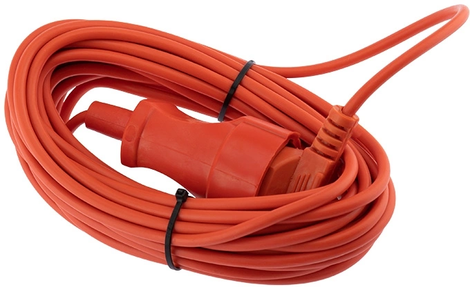 Удлинитель силовой PROconnect Pro-Uc (11-7105) 2x0.75кв.мм 1розет. 10м ПВС 6A без катушки оранжевый