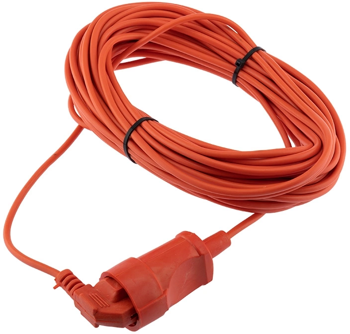 Удлинитель силовой PROconnect Pro-Uc (11-7106) 2x0.75кв.мм 1розет. 20м ПВС 6A без катушки оранжевый