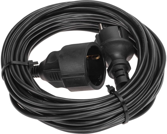 Удлинитель силовой PROconnect PROc-Uc (13-4909) 3x0.75кв.мм 1розет. 10м ПВС 6A без катушки черный
