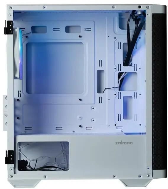 Корпус Zalman M4 белый без БП mATX 4x120mm 2x140mm 1xUSB2.0 2xUSB3.0 audio bott PSU