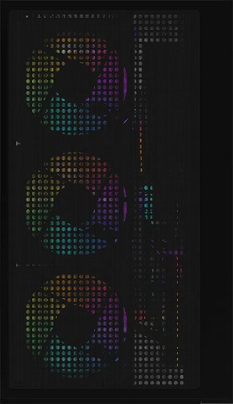 Корпус Formula Crystal Z1M Plus FR черный без БП mATX 9x120mm 1xUSB3.0 audio bott PSU