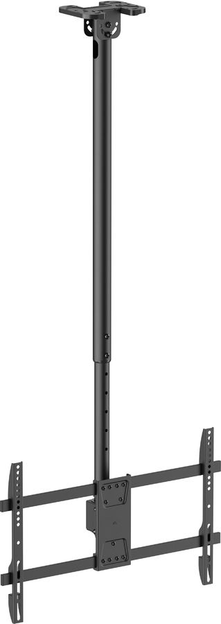 Кронштейн для телевизора Ultramounts UM961 черный 43"-86" макс.60кг потолочный поворот и наклон