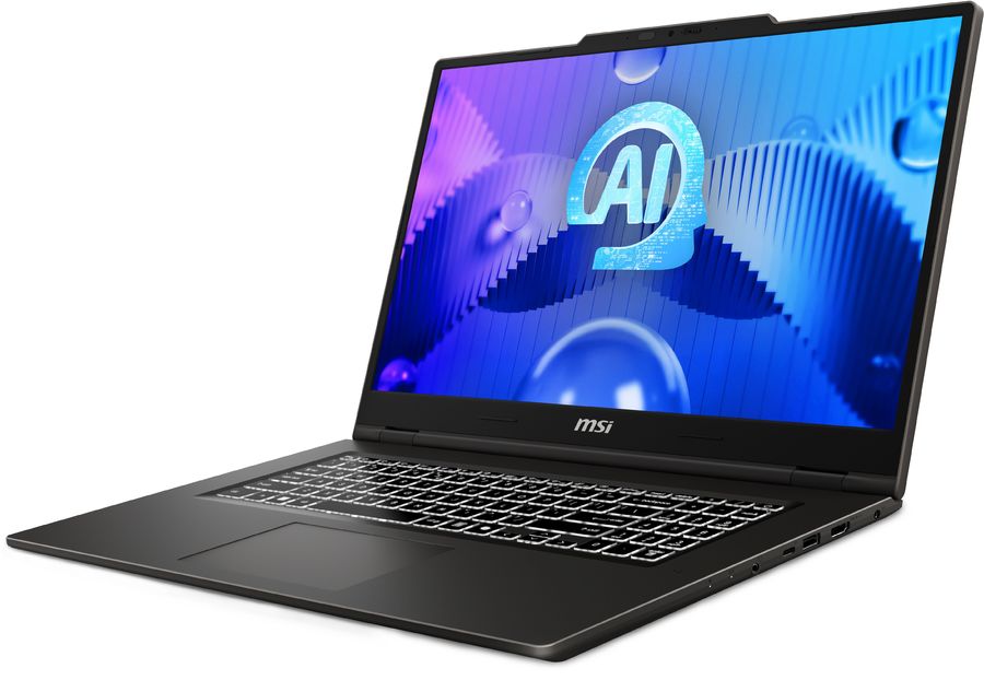 Ноутбук MSI Venture 17 AI A1MG-004XRU Core Ultra 5 125H 16Gb SSD512Gb Intel Arc 17.3" IPS FHD (1920x1080) FreeDOS grey WiFi BT Cam (9S7-17U211-004)
