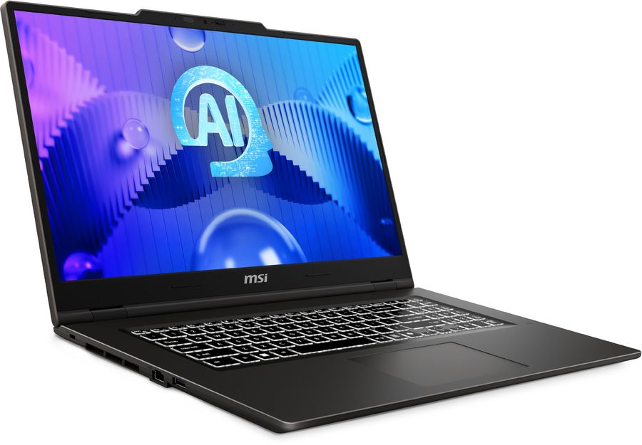 Ноутбук MSI Venture 17 AI A1MG-004XRU Core Ultra 5 125H 16Gb SSD512Gb Intel Arc 17.3" IPS FHD (1920x1080) FreeDOS grey WiFi BT Cam (9S7-17U211-004)