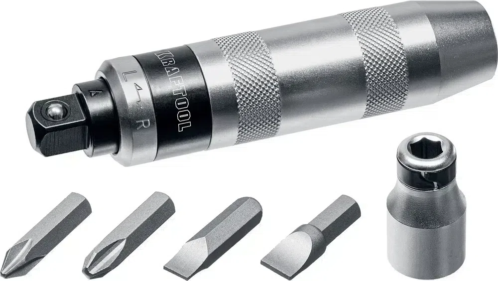 Отвертка Kraftool 25555 в компл.:6 предметов жесткий кейс