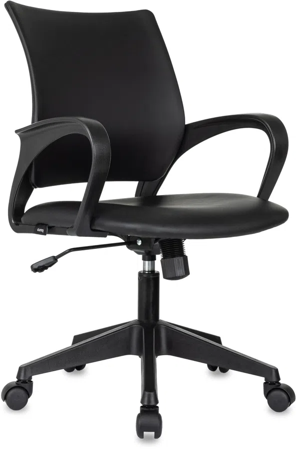 Кресло Бюрократ CH-695N черный экокожа крестов. пластик