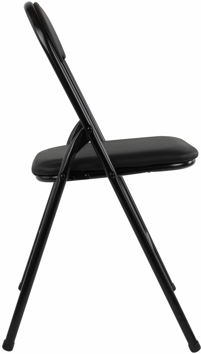 Стул Brabix Golf CF-007 комплект 4шт искусственная кожа черный металл черный на ножках (533032)