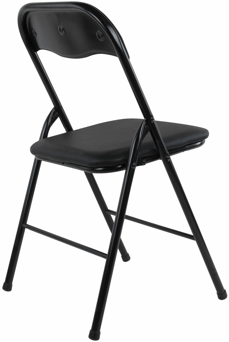 Стул Brabix Golf CF-007 комплект 4шт искусственная кожа черный металл черный на ножках (533032)