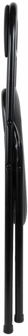 Стул Brabix Golf CF-007 комплект 4шт искусственная кожа черный металл черный на ножках (533032)