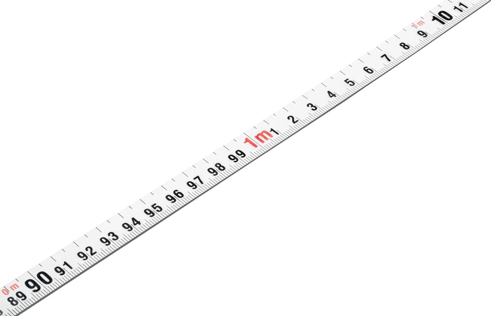 Лента мерная геодезическая Kraftool 34185-100 дл.полотна 100м изм.шкала в см зацеп простой зеленый