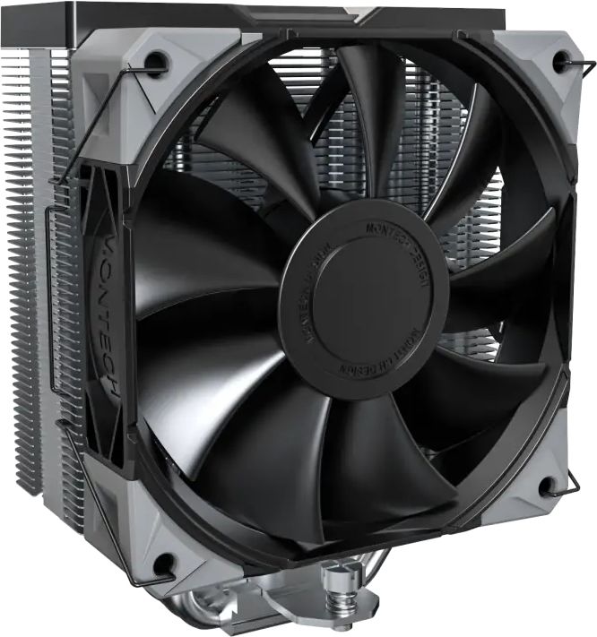 Устройство охлаждения(кулер) Montech NX400 Soc-AM5/AM4/1200/1700/1851 черный 4-pin 34.17dB Al+Cu 220W 874gr Ret (NX400BK)
