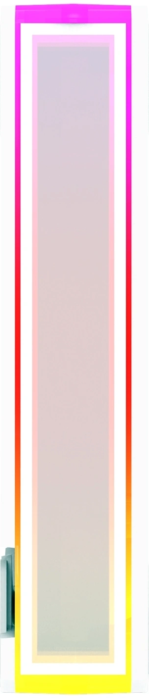 Вентилятор для корпуса Bloody CF-11 LCD ARGB 120х120x25 белый 4-pin 32дБ (упак.:1шт) (CF-11-ARGB120-WH) Ret
