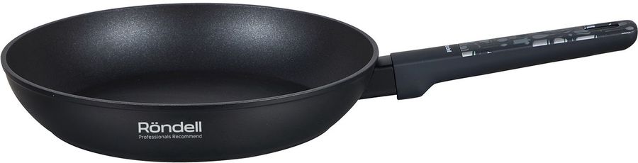 Сковорода Rondell Kitchen RDA-1983 круглая 26см покрытие: Xylan Plus ручка несъемная (без крышки) черный