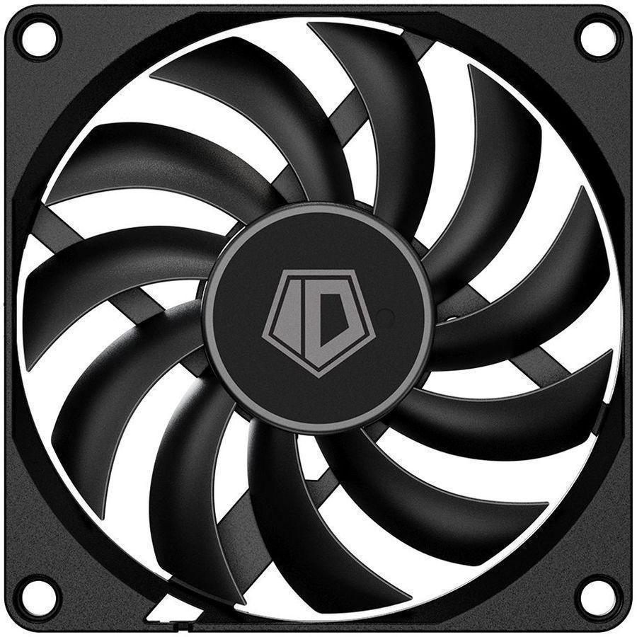 Вентилятор для корпуса ID-Cooling NO-8010-PWM 80х80x10 черный 4-pin 27.8дБ Ret