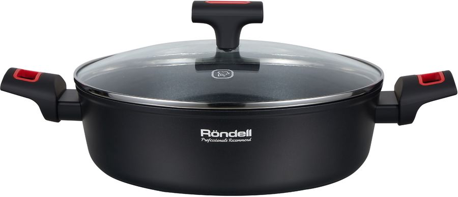 Сотейник Rondell Urban Pro RDA-1988 3.5л. d=26см (с крышкой) черный