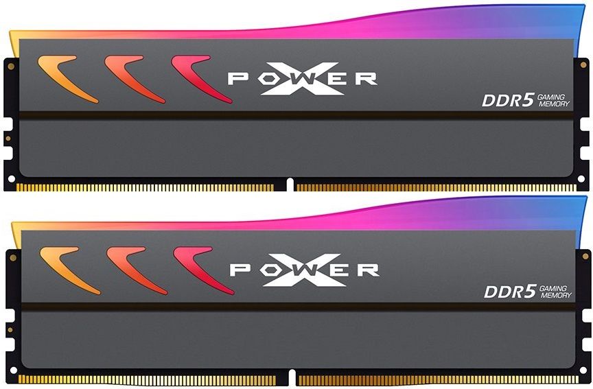 Память DDR5 2x16GB 7200MHz Silicon Power SP032GXLWU720FDK Xpower Storm RGB RTL Gaming PC5-57600 CL34 DIMM 288-pin 1.4В kit single rank с радиатором Ret